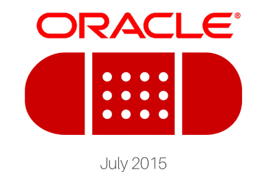 Oracle Patch Update July 2015