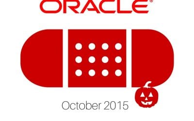 Oracle Patch Update October 2015