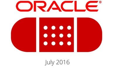 Oracle Patch Update July 2016