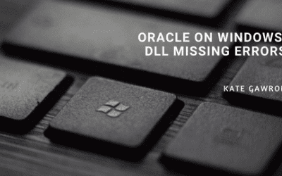 Oracle on Windows: DLL missing errors