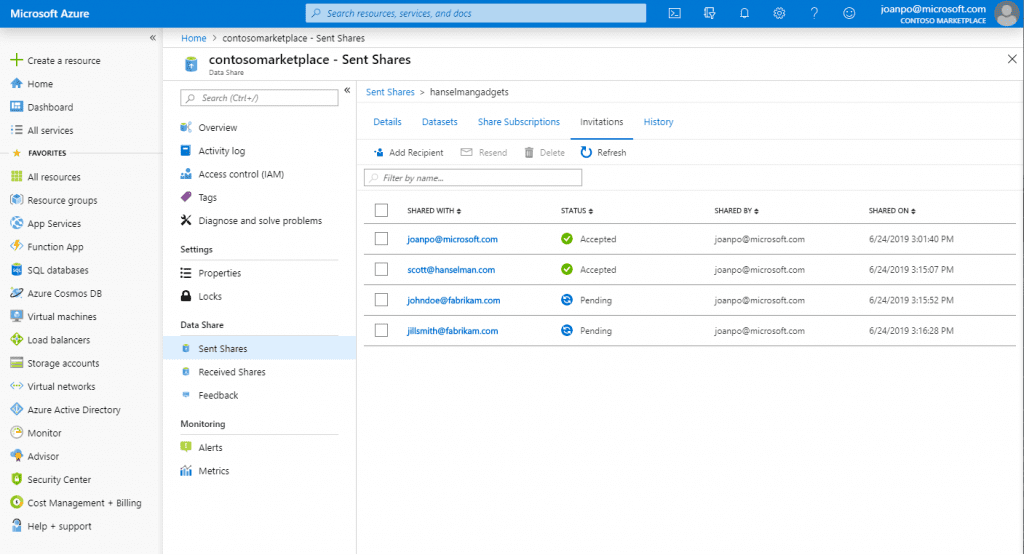 Azure Data Share