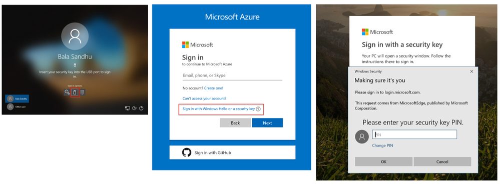 Azure FIDO2 Security Keys