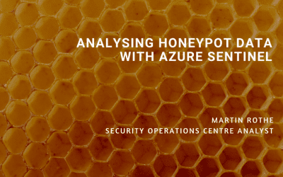 Analysing Honeypot Data with Sentinel